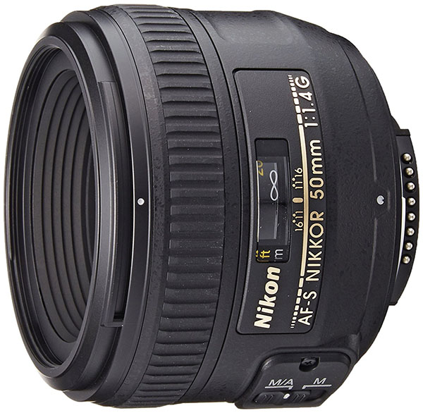 Nikon 50mm f1.4G FX lens